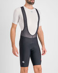 SPORTFUL Kolesarske kratke hlače z naramnicami - FIANDRE PRO LIGHT - črna