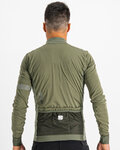 SPORTFUL Kolesarski dres z dolgimi rokavi zimski - SUPERGIARA THERMAL - zelena