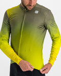 SPORTFUL Kolesarski dres z dolgimi rokavi zimski - ROCKET THERMAL - zelena