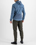 SPORTFUL Kolesarska  vetru odporna jakna - METRO SOFTSHELL - modra