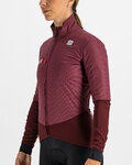 SPORTFUL Kolesarska  podaljšana jakna - BODYFIT PRO - bordo
