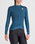 SPORTFUL Kolesarski dres z dolgimi rokavi zimski - MONOCROM THERMAL - modra