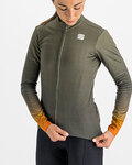 SPORTFUL Kolesarski dres z dolgimi rokavi zimski - ROCKET THERMAL - zelena