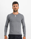 SPORTFUL Kolesarska  majica z dolgimi rokavi - MIDWEIGHT LAYER - siva