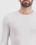 SPORTFUL Kolesarska  majica z dolgimi rokavi - MIDWEIGHT LAYER - bela