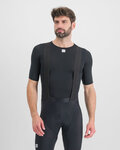 SPORTFUL Kolesarska  majica s kratkimi rokavi - MIDWEIGHT LAYER - črna