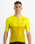 SPORTFUL Kolesarski dres s kratkimi rokavi - LIGHT PRO - rumena