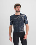 SPORTFUL Kolesarski dres s kratkimi rokavi - CLIFF SUPERGIARA - modra
