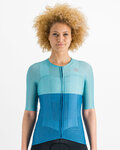 SPORTFUL Kolesarski dres s kratkimi rokavi - PRO - modra