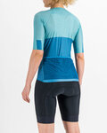 SPORTFUL Kolesarski dres s kratkimi rokavi - PRO - modra