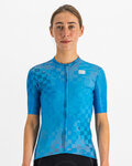 SPORTFUL Kolesarski dres s kratkimi rokavi - ROCKET - modra