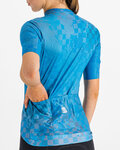 SPORTFUL Kolesarski dres s kratkimi rokavi - ROCKET - modra