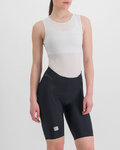 SPORTFUL Kolesarske kratke hlače brez naramnic - BODYFIT CLASSIC - črna