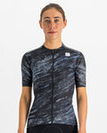 SPORTFUL Kolesarski dres s kratkimi rokavi - CLIFF SUPERGIARA - črna