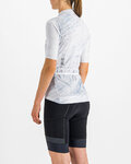 SPORTFUL Kolesarski dres s kratkimi rokavi - CLIFF SUPERGIARA - bela