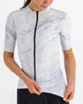 SPORTFUL Kolesarski dres s kratkimi rokavi - CLIFF SUPERGIARA - bela