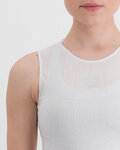SPORTFUL Kolesarska  majica brez rokavov - PRO BASELAYER - bela