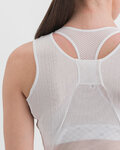SPORTFUL Kolesarska  majica brez rokavov - PRO BASELAYER - bela