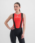 SPORTFUL Kolesarska  majica brez rokavov - PRO BASELAYER - rdeča