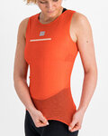 SPORTFUL Kolesarska  majica brez rokavov - PRO BASELAYER - rdeča