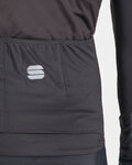 SPORTFUL Kolesarski dres z dolgimi rokavi zimski - BODYFIT PRO - črna/rjava