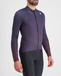 SPORTFUL Kolesarski dres z dolgimi rokavi zimski - BODYFIT PRO - modra