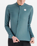 SPORTFUL Kolesarski dres z dolgimi rokavi zimski - CHECKMATE THERMAL - modra