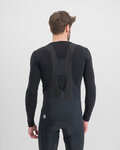 SPORTFUL Kolesarska  majica z dolgimi rokavi - MERINO LS - črna