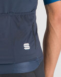 SPORTFUL Kolesarski dres s kratkimi rokavi - SNAP - modra