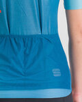 SPORTFUL Kolesarski dres s kratkimi rokavi - LIGHT PRO - modra