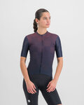 SPORTFUL Kolesarski dres s kratkimi rokavi - ROCKET - vijolična