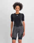 SPORTFUL Kolesarske kratke hlače z naramnicami - SKY RIDER SUPERGIARA - črna