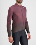 SPORTFUL Kolesarski dres z dolgimi rokavi zimski - ROCKET THERMAL - vijolična