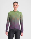 SPORTFUL Kolesarski dres z dolgimi rokavi zimski - ROCKET THERMAL - zelena