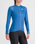 SPORTFUL Kolesarski dres z dolgimi rokavi zimski - MATCHY THERMAL - modra