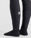 SPORTFUL Kolesarske dolge hlače z naramnicami - BODYFIT PRO - črna