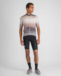 SPORTFUL Kolesarski dres s kratkimi rokavi - FLOW SUPERGIARA - bež/bela