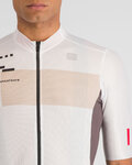SPORTFUL Kolesarski dres s kratkimi rokavi - BREAKOUT SUPERGIARA - bela