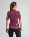 SPORTFUL Kolesarski dres s kratkimi rokavi - SUPERGIARA W - bordo