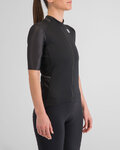 SPORTFUL Kolesarski dres s kratkimi rokavi - SUPERGIARA - črna