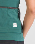 SPORTFUL Kolesarski dres brez rokavov - SUPERGIARA - zelena