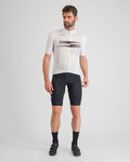 SPORTFUL Kolesarski dres s kratkimi rokavi - GRUPPETTO - bela