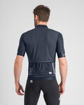 SPORTFUL Kolesarski dres s kratkimi rokavi - SRK - modra