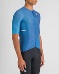SPORTFUL Kolesarski dres s kratkimi rokavi - LIGHT - modra