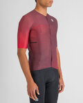 SPORTFUL Kolesarski dres s kratkimi rokavi - LIGHT - bordo