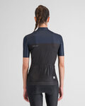 SPORTFUL Kolesarski dres s kratkimi rokavi - PISTA - modra/črna