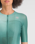 SPORTFUL Kolesarski dres s kratkimi rokavi - LIGHT - zelena