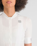 SPORTFUL Kolesarski dres s kratkimi rokavi - SRK W - bela