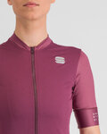 SPORTFUL Kolesarski dres s kratkimi rokavi - SRK W - bordo