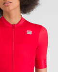 SPORTFUL Kolesarski dres s kratkimi rokavi - SRK - rdeča